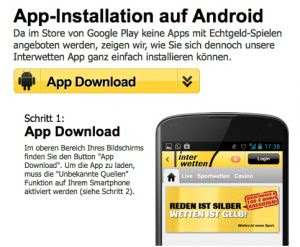 interwetten android download info