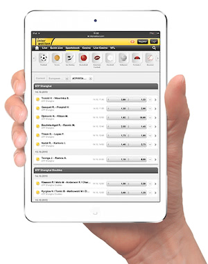 Interwetten App Foto