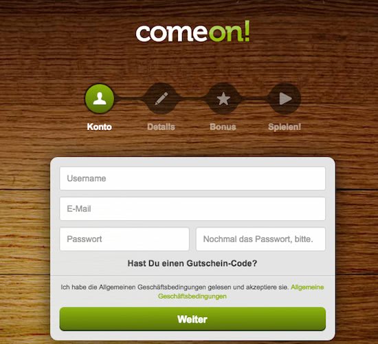 comeon-registrieren-erster-teil