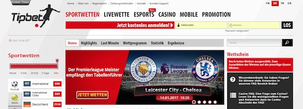 Tipbet Startseite