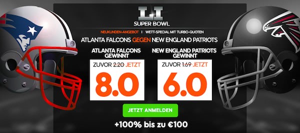 Super Bowl Quoten 2017