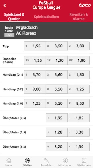 Tipico Quoten Zum Euro League Spieltag Am 16 Februar 17