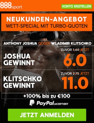 Klitschko Vs Joshua Quoten Klitschko Vs Joshua Quoten
