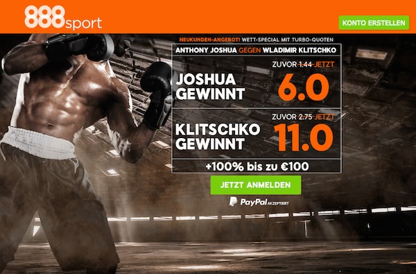Klitschko Vs Joshua Quoten Klitschko Vs Joshua Quoten