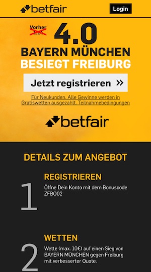 Bayern Freiburg Quoten