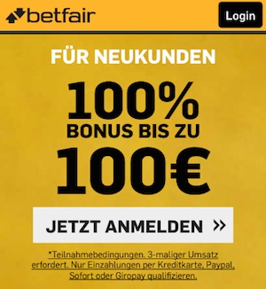 Betfair Bonus Österreich