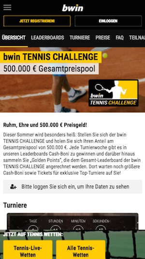 Bwin Tennis Bwin Tennis