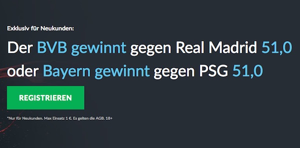 BetVictor Quoten CL