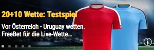 Bwin AUT vs. URU Gratis Live Wette mobil