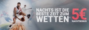 Nachtbonus Tipbet US Sportwetten Mobil