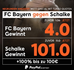 Quote Bayern Schalke Quote Bayern Schalke