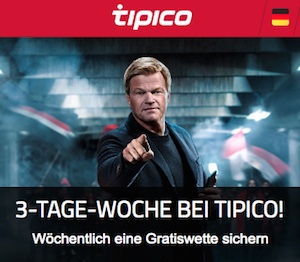 Tipico Gratiswetten Aktion