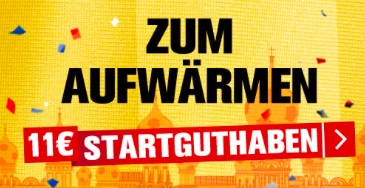 11 Euro ohne Einzahlung Interwetten