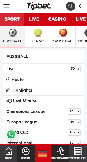 Die Tipbet App Apk Mobilversion