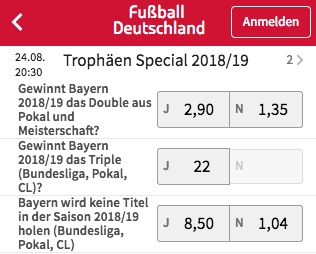 Bayern Specials Quoten