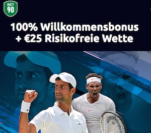 Bet90 Risikofreie Wette