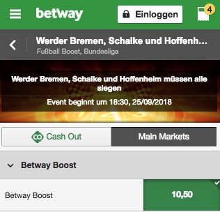 Betway Boost 