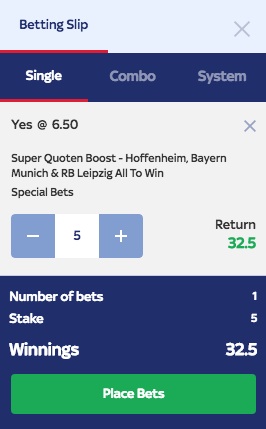 Sky Bet Super Quotenboost