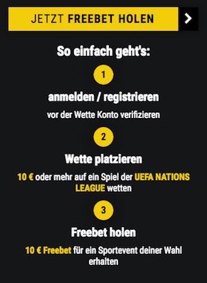 Cashpoint Freebet Nations League