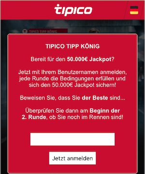 Tipico Tipp König