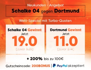 888sport Schalke Dortmund Boost