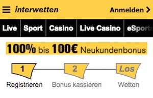 Interwetten Login