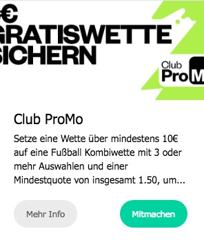 MoPlay Promos Freiwette