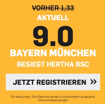 Betfair Boost Bayern