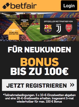 betfair neukundenbonus 100 euro