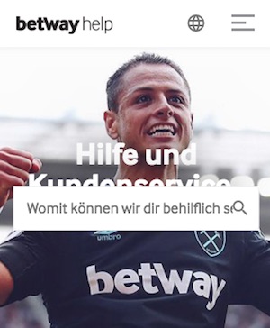 Betway Hilfe und Kundenservice