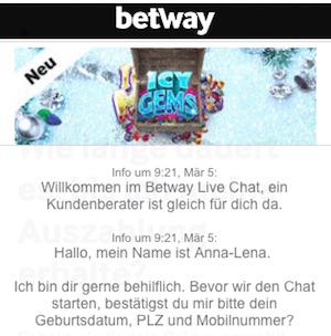 Betway Chat