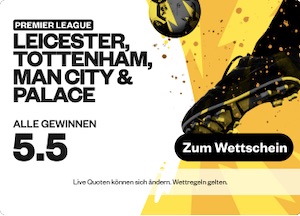 MoPlay Quotenboost zur Premier League