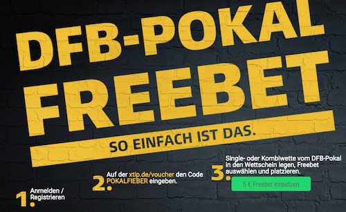 DFB Pokal Xtip Freebet