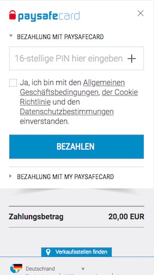 interwetten paysafecard