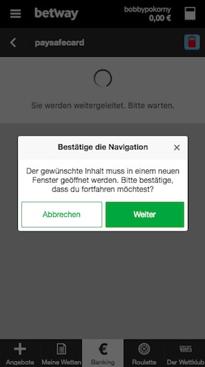 betway weiterleitung