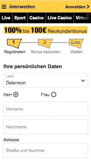 interwetten registrierung