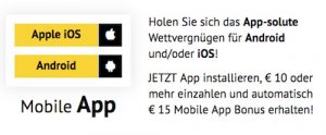 App Infos Bonus bei Xtip