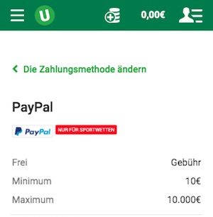 unibet paypal