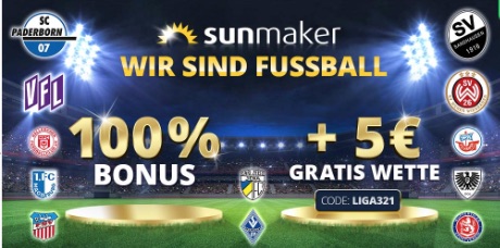 Sunmaker Gratis Guthaben +Bonus 