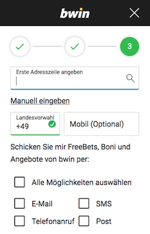 bwin anmelden