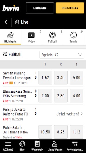 bwin live