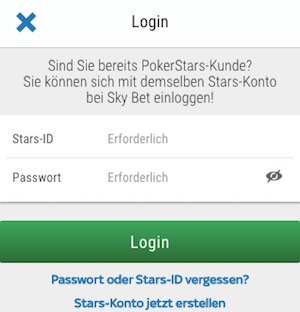 skybet login