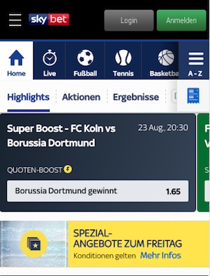 skybet startseite nicht registriert