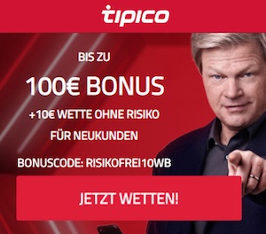 Tipico Bonus Code Ohne Einzahlung