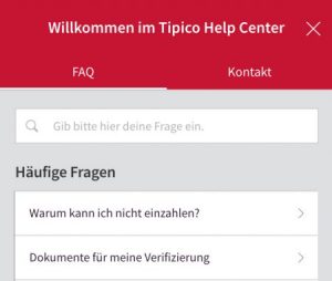 Tipico Help Center