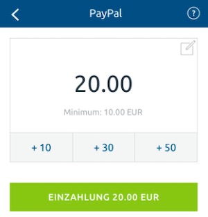 Bet at Home PayPal