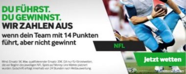 Betway NFL Versicherung