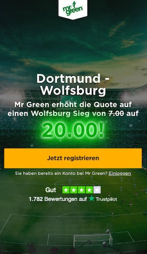Mr. Green BVB VfL Boost