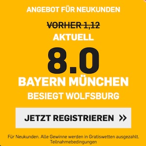 Betfair Bayern Quoten Boost