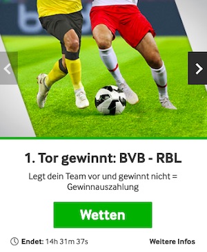 Betway BVB RBL 1. Tor gewinnt